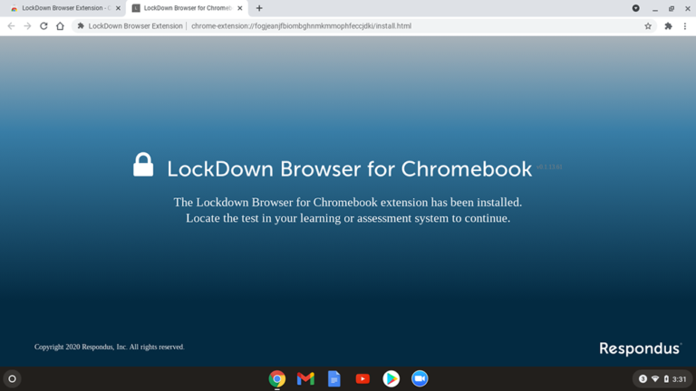 respondus lockdown browser update mac