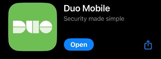 Duo Mobile app 