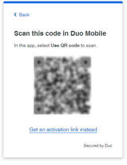 Scan your QR code 